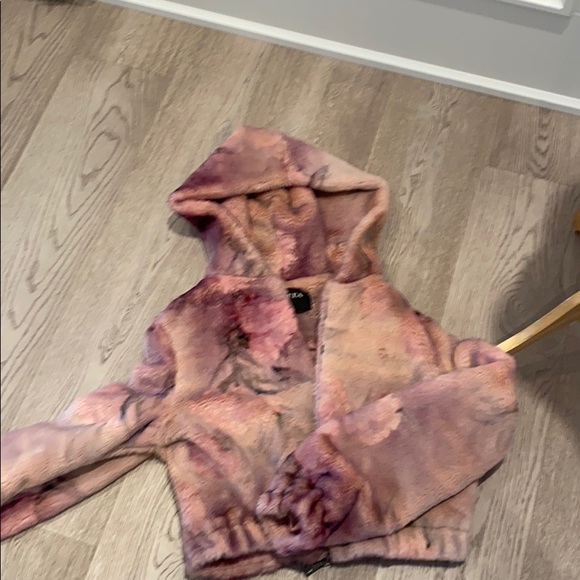 Soft pink crop jacket - Picture 5 of 5